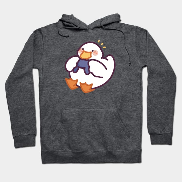 Gaming Duck? Gamer Duck! Hoodie by Meil Can